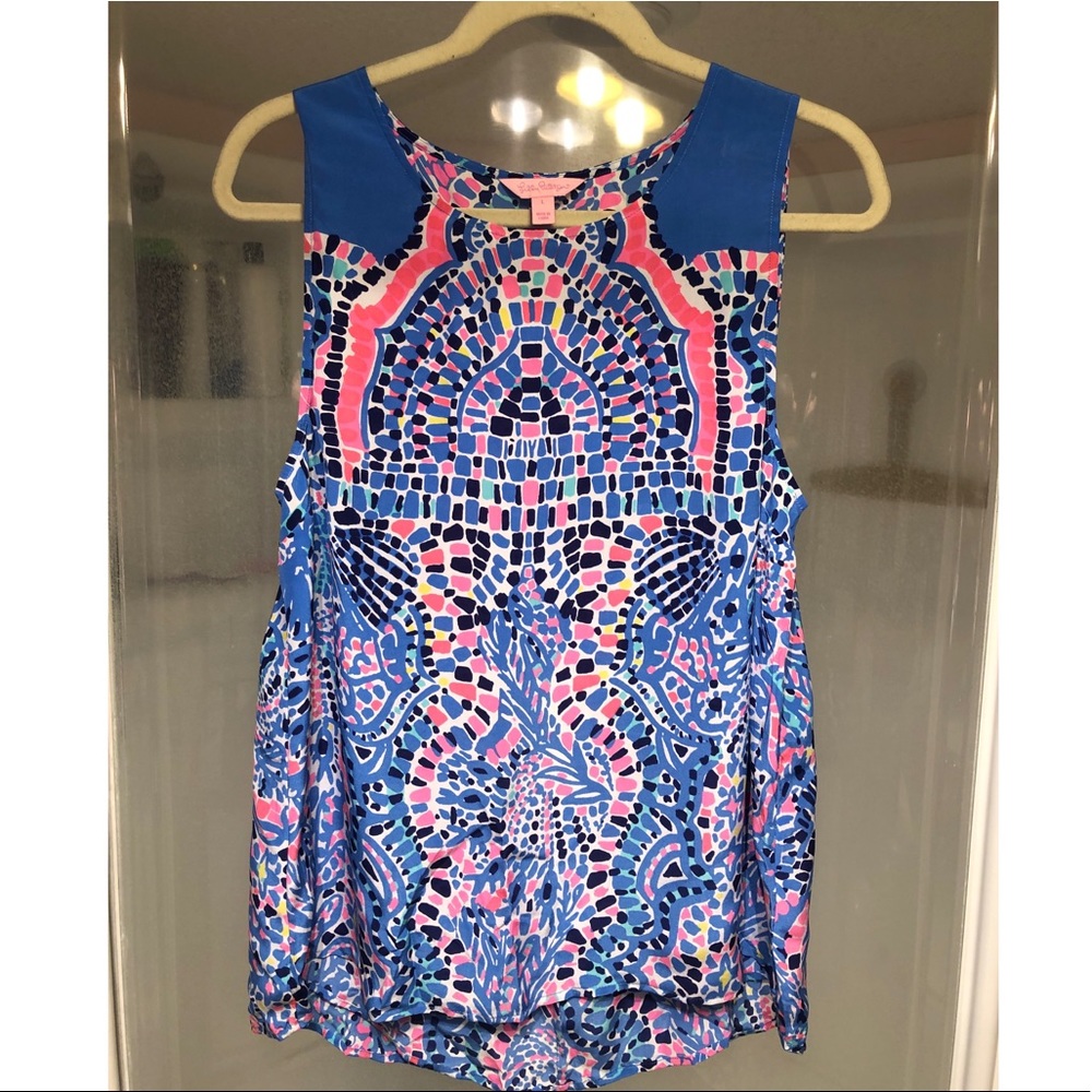 Lilly Pulitzer Silk Top
